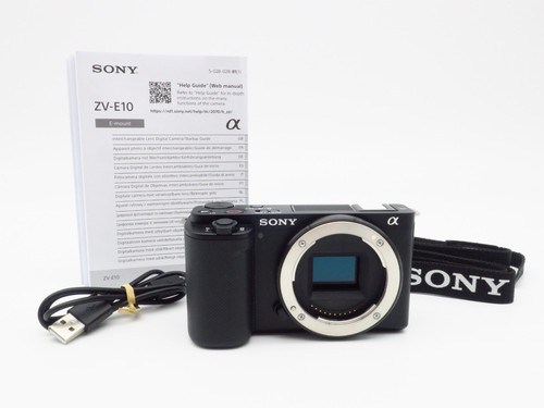 Sony alpha e10 - zv-e10, 4k