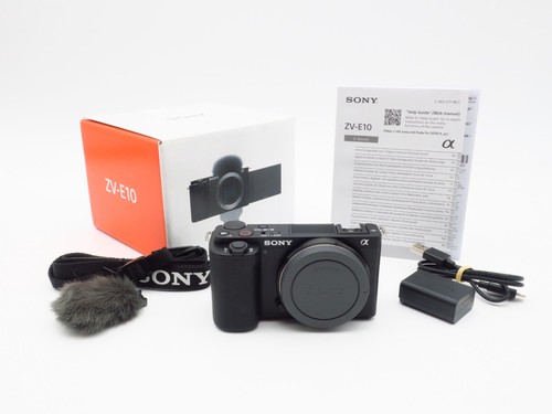 Sony e10 systemkamera - zv-e10, 4k